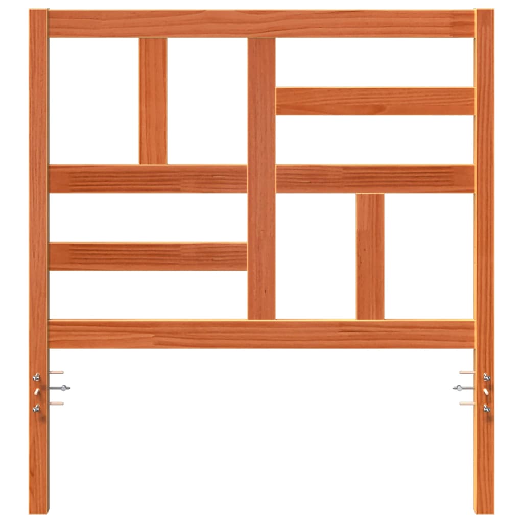 Cabeceira de Cama com cabeceira Castanho-mel 80.5 x 4 x 104 cm