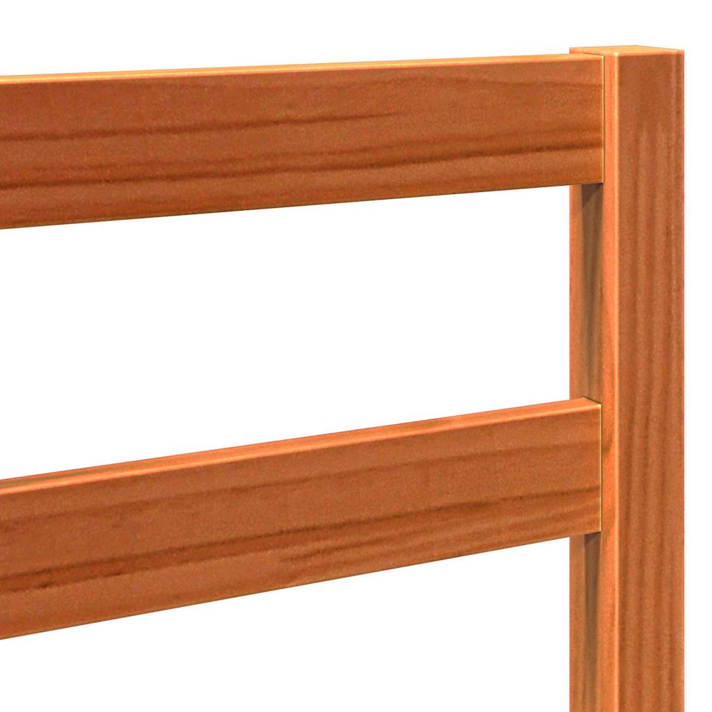 Cabeceira de Cama com cabeceira Castanho-mel 145.5 x 4 x 104 cm