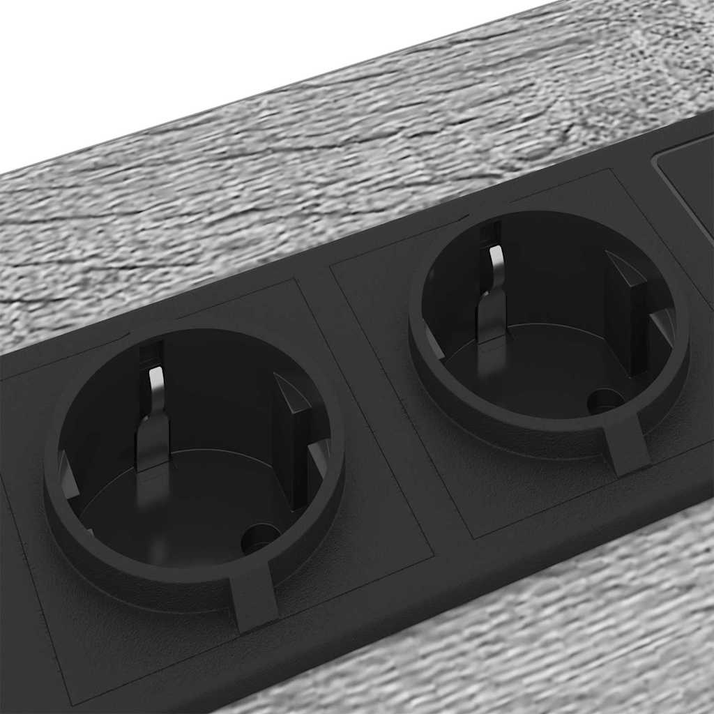 Mesa-de-cabeceira 2 pcs Sonoma cinzento 30 x 48 x 61 cm