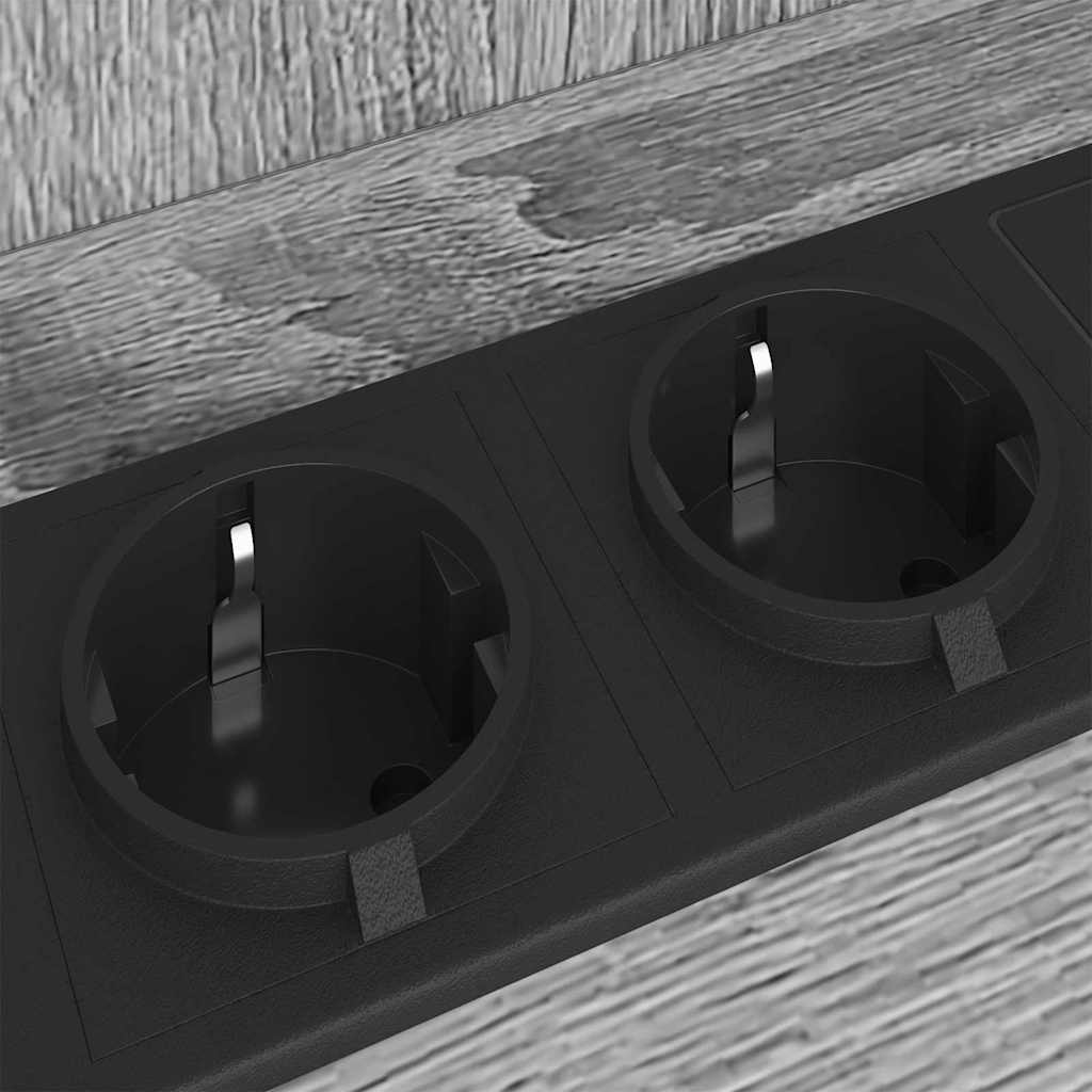 Mesa-de-cabeceira 2 pcs Sonoma cinzento 40 x 40 x 61 cm