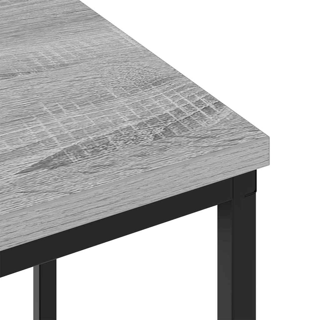 Mesa-de-cabeceira 2 pcs Sonoma cinzento 38 x 30 x 48 cm