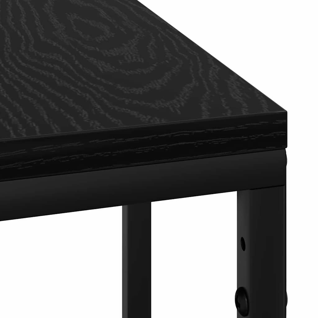 Mesa-de-cabeceira Carvalho preto 41.5 x 26 x 60.5 cm