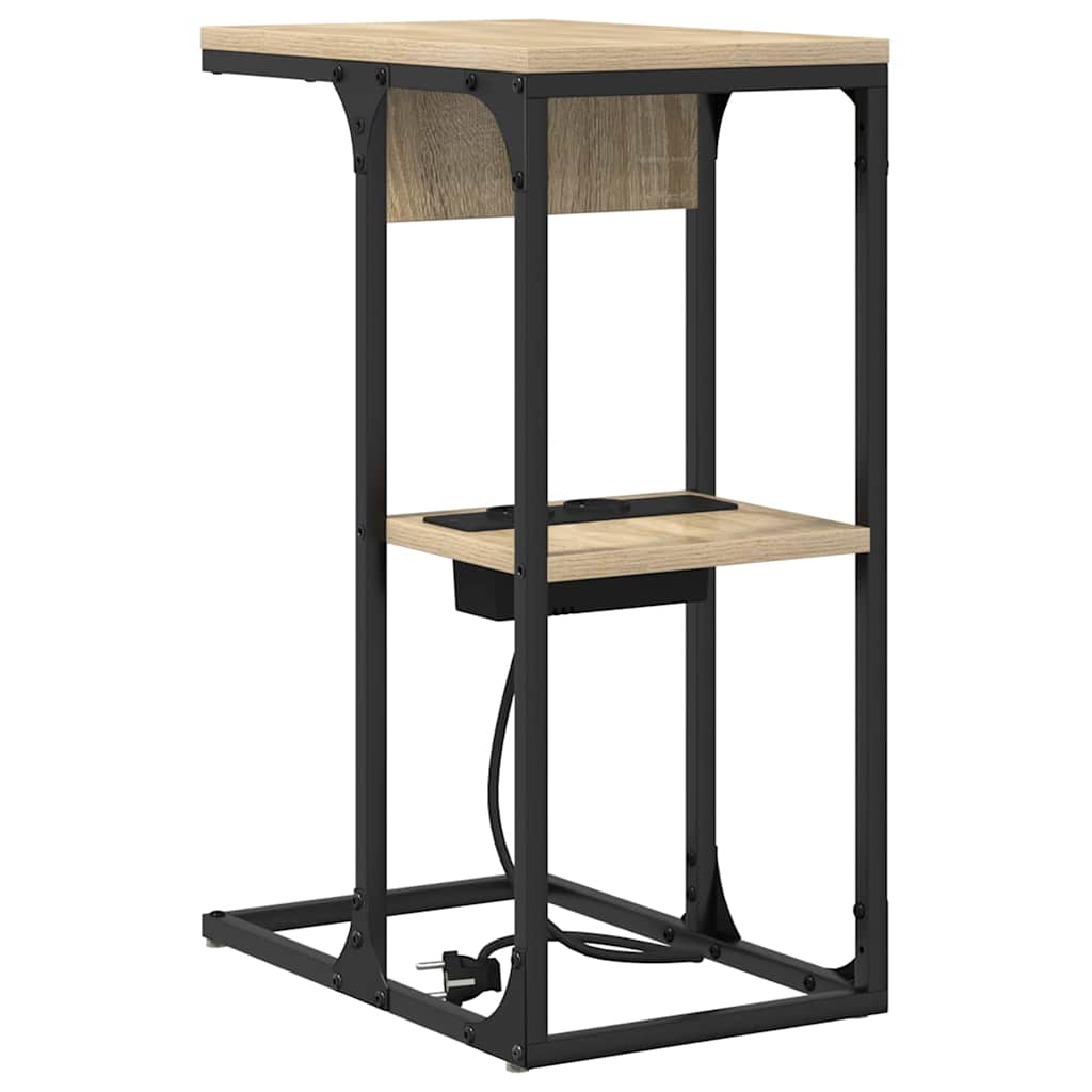 Mesa-de-cabeceira Carvalho sonoma 41.5 x 26 x 60.5 cm