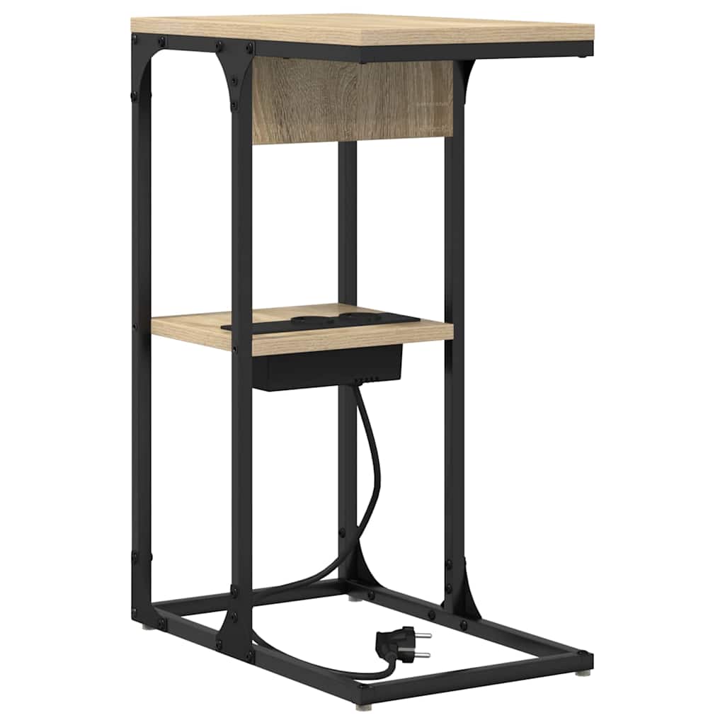 Mesa-de-cabeceira Carvalho sonoma 41.5 x 26 x 60.5 cm