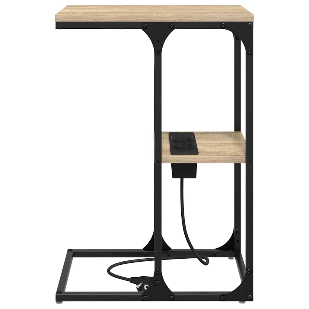 Mesa-de-cabeceira Carvalho sonoma 41.5 x 26 x 60.5 cm