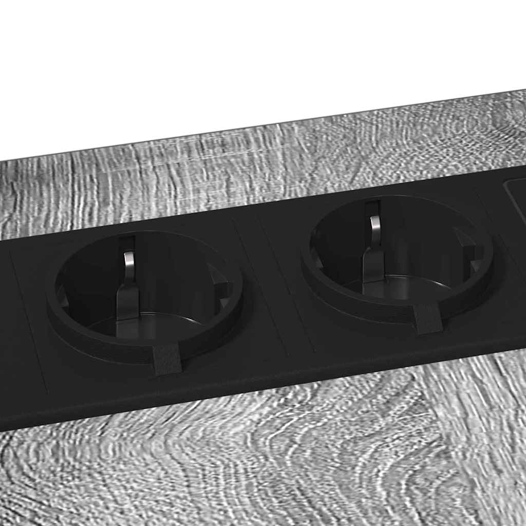 Mesa-de-cabeceira Sonoma cinzento 41.5 x 26 x 60.5 cm