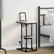 Mesa-de-cabeceira Sonoma cinzento 41.5 x 26 x 60.5 cm