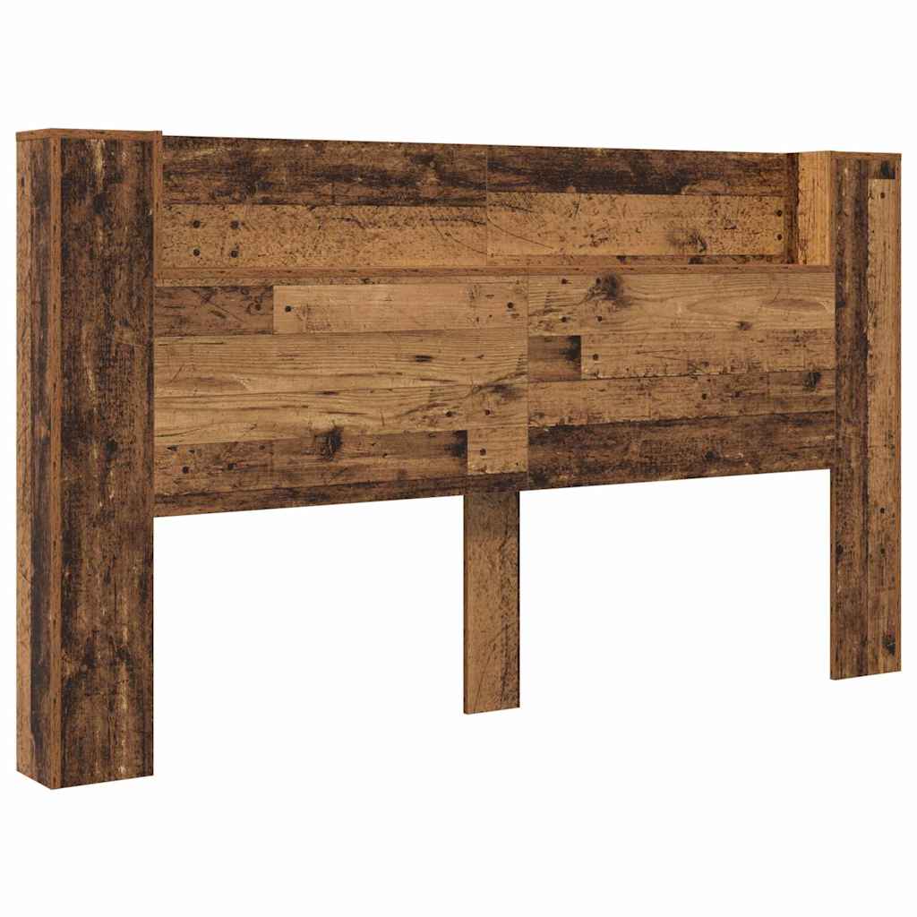Cabeceira com Armário Madeira antiga 180 x 17 x 104.5 cm
