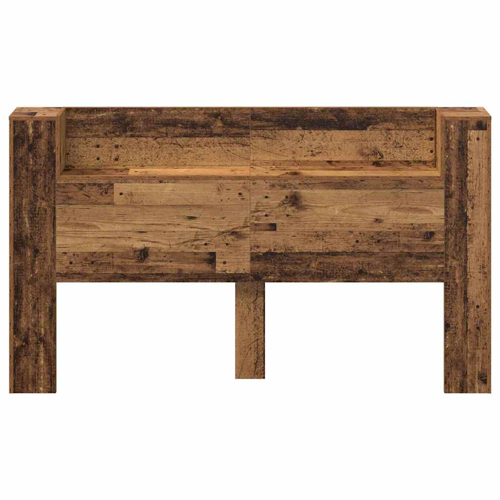 Cabeceira com Armário Madeira antiga 180 x 17 x 104.5 cm