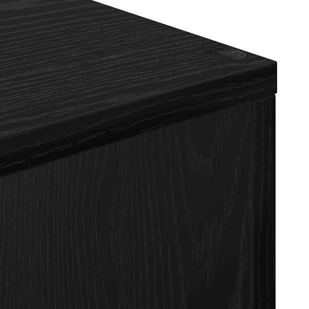 Estante Carvalho preto 63 x 20 x 90 cm Madeira processada