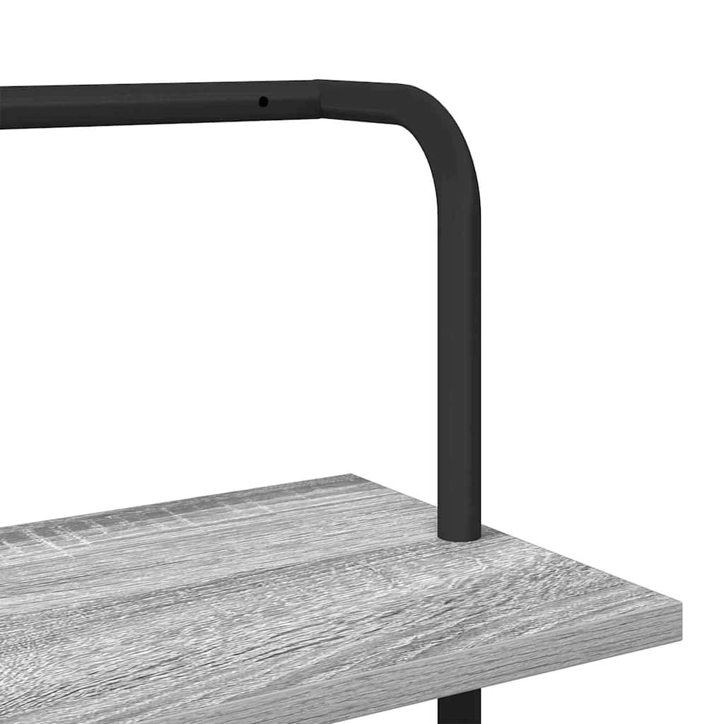 Estante Sonoma cinzento 60 x 24 x 203 cm Madeira processada