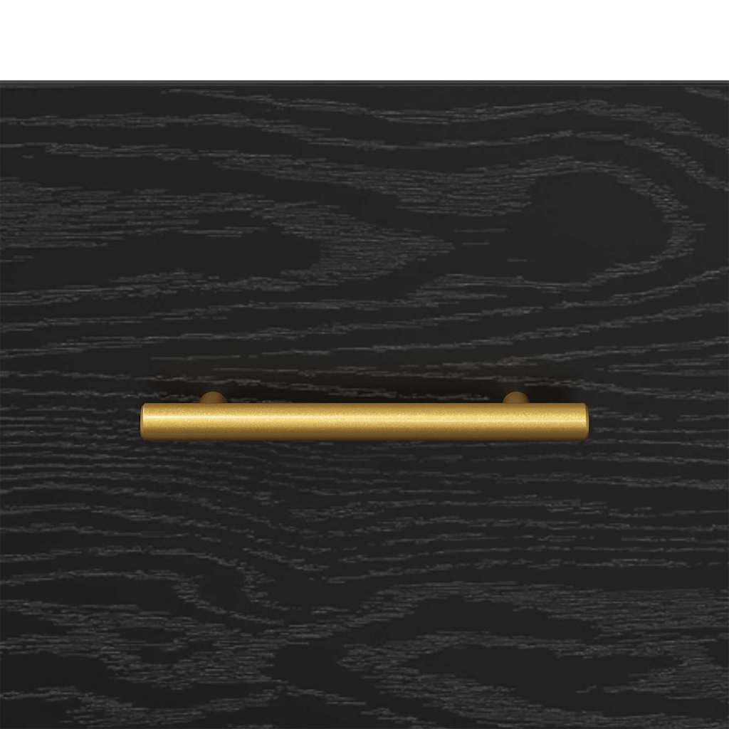 Mesa-de-cabeceira com gaveta 2 pcs Preto 40 x 35 x 47,5 cm