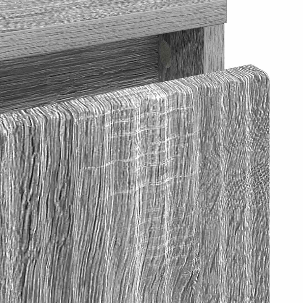 Mesa-de-cabeceira com gaveta Sonoma cinzento 63.5 x 36 x 61 cm