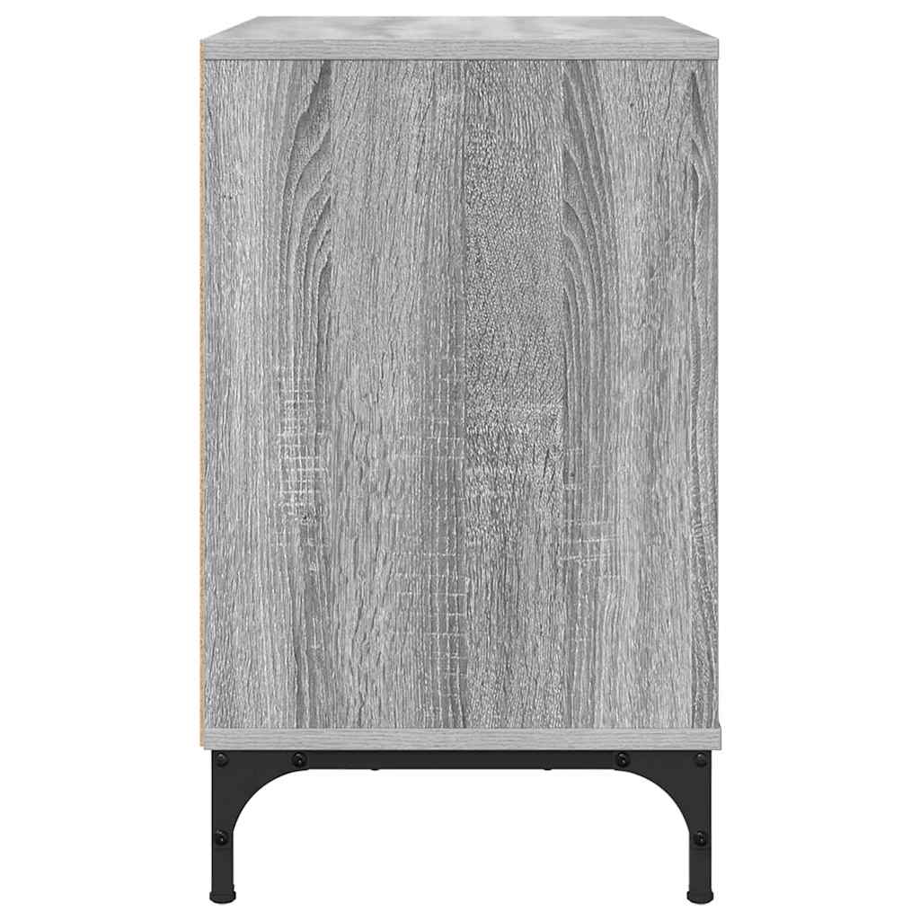 Mesa-de-cabeceira com gaveta Sonoma cinzento 63.5 x 36 x 61 cm