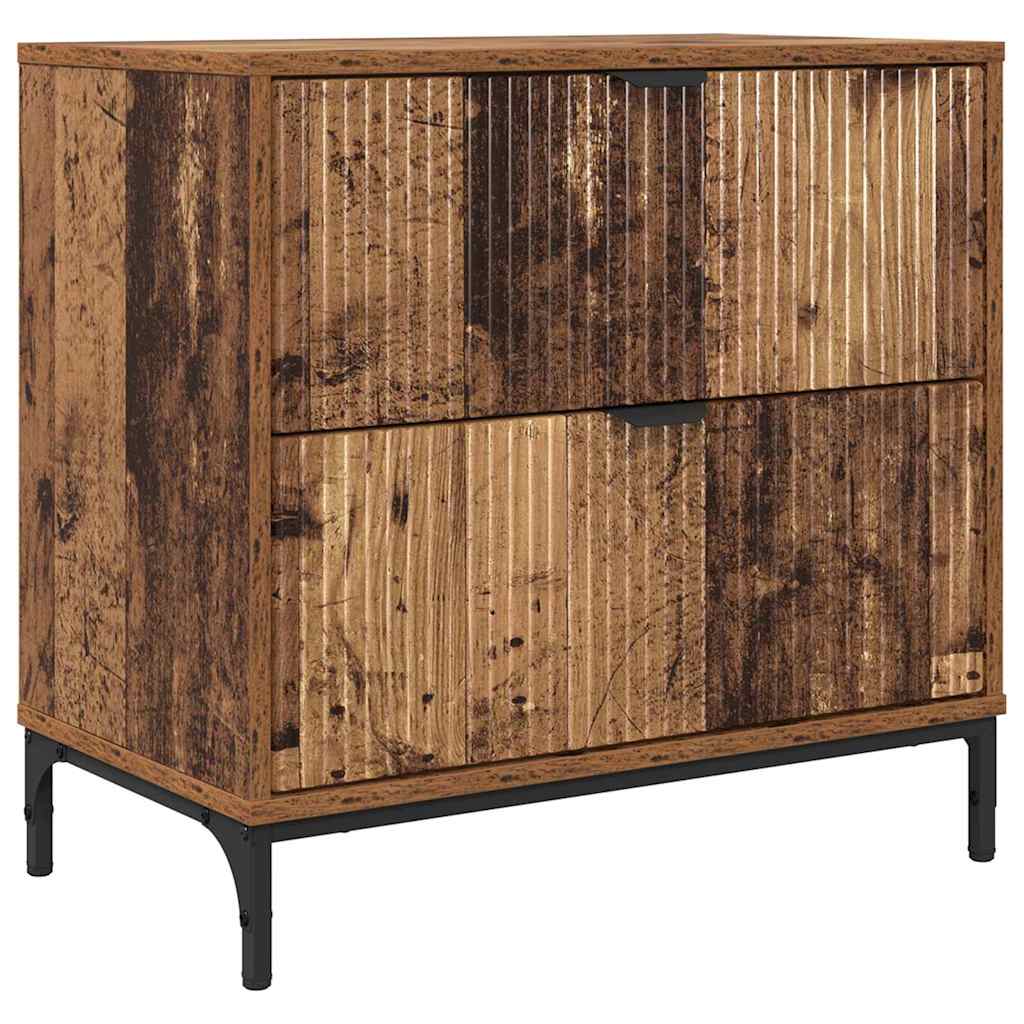 Mesa-de-cabeceira com gaveta Madeira antiga 63.5 x 36 x 61 cm