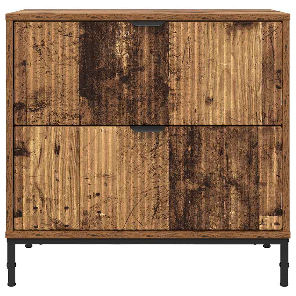 Mesa-de-cabeceira com gaveta Madeira antiga 63.5 x 36 x 61 cm