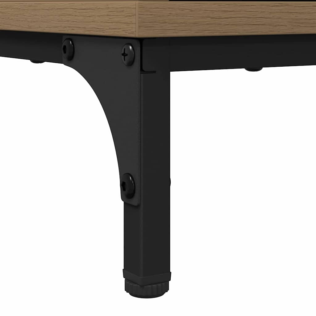 Mesa-de-cabeceira carvalho artisiano 63.5 x 36 x 61 cm