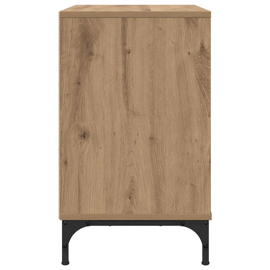Mesa-de-cabeceira carvalho artisiano 63.5 x 36 x 61 cm