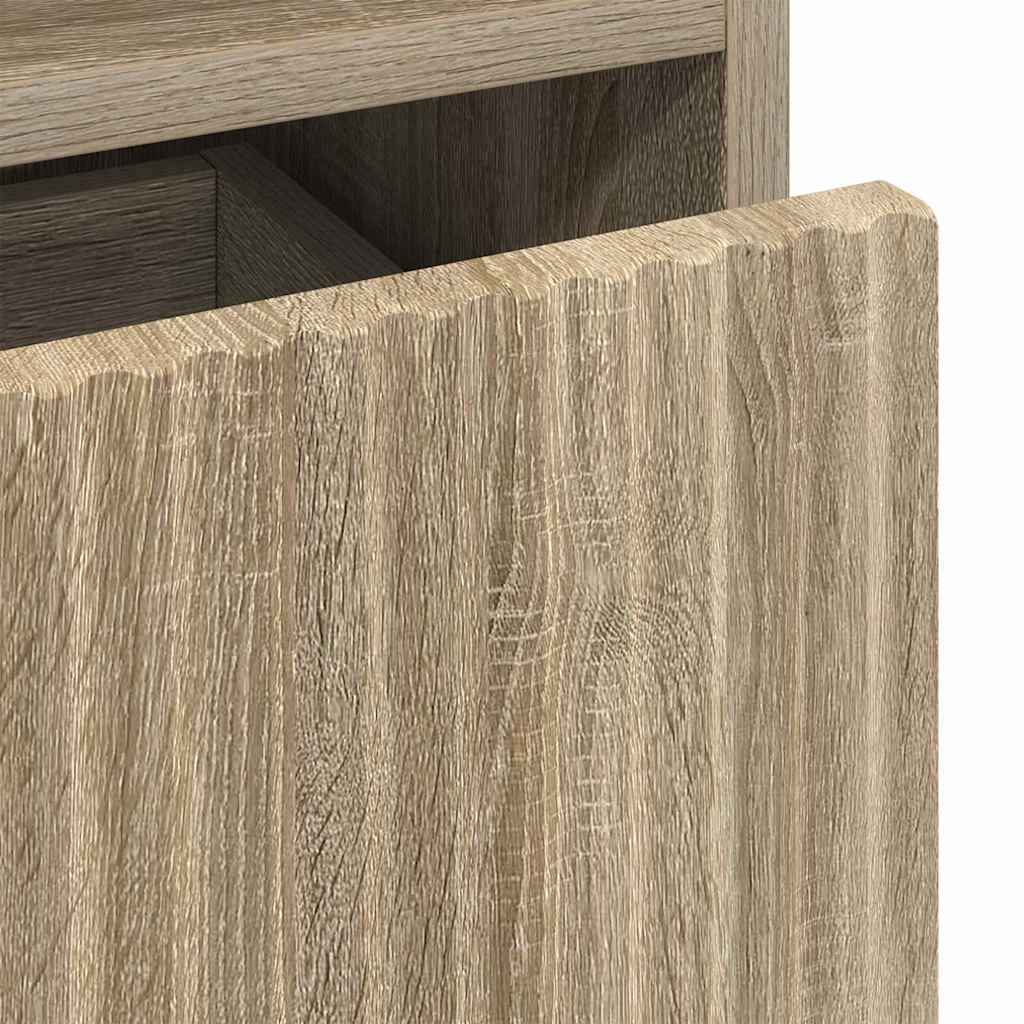 Mesas de cabeceira 2 pcs Carvalho sonoma 49 x 36 x 61 cm