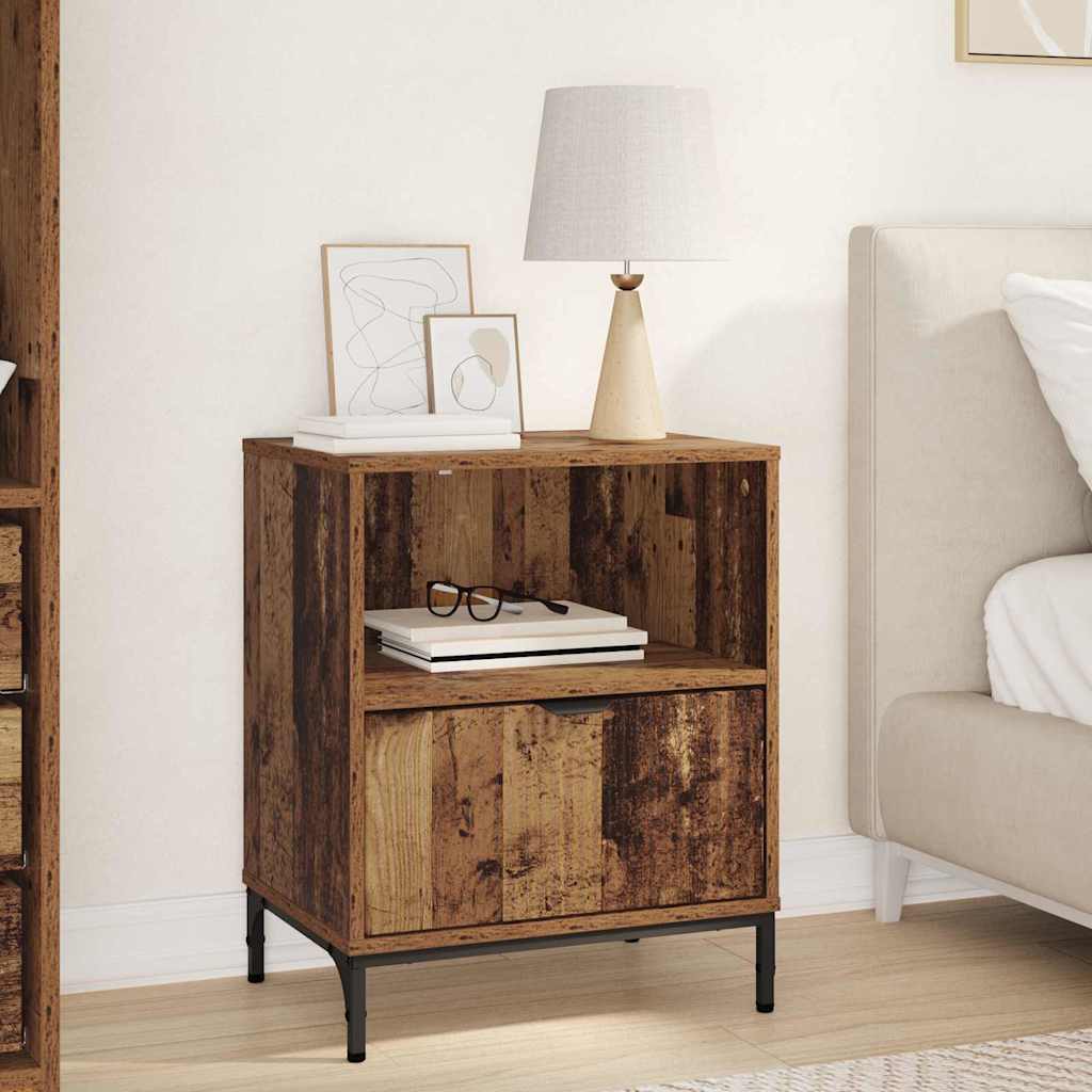 Mesa-de-cabeceira com gaveta Madeira antiga 49 x 36 x 61 cm