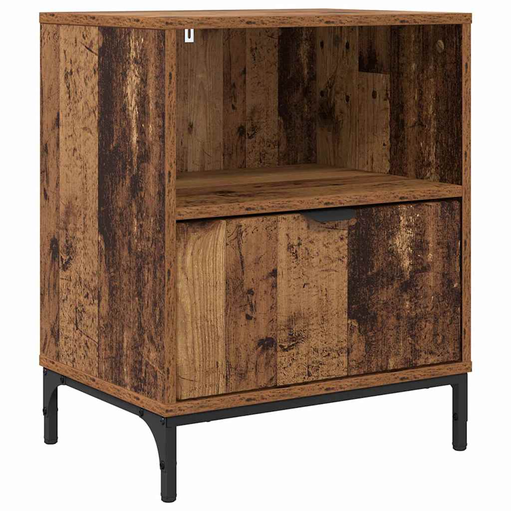 Mesa-de-cabeceira com gaveta Madeira antiga 49 x 36 x 61 cm