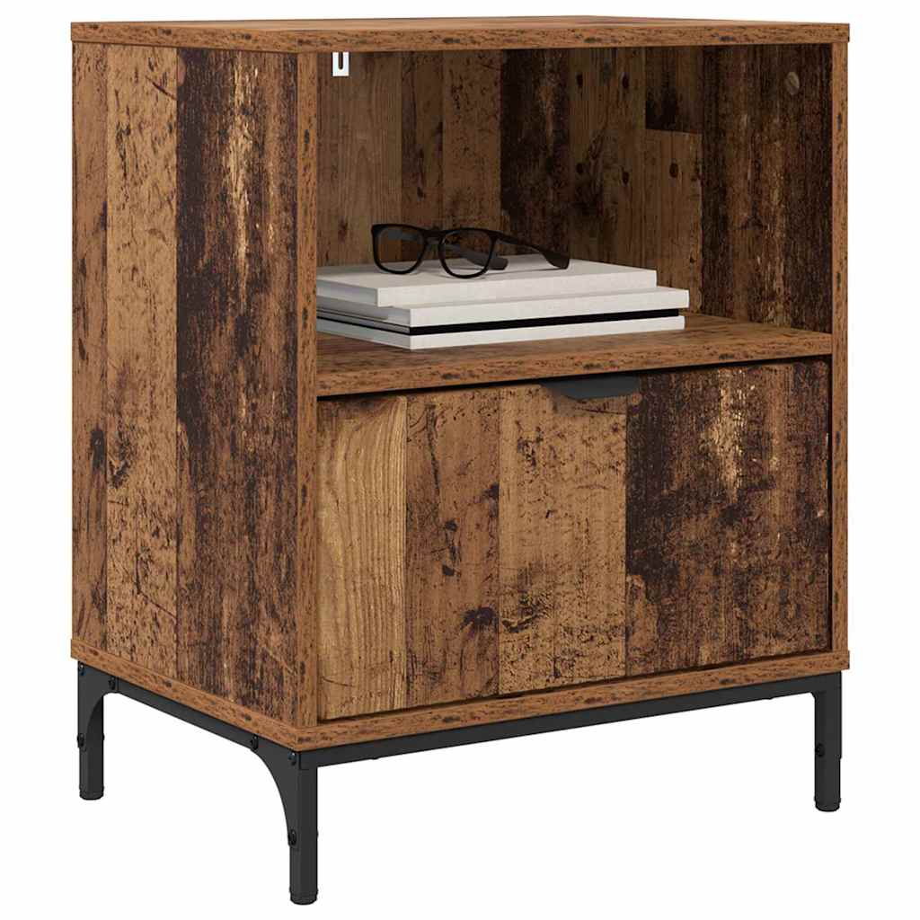 Mesa-de-cabeceira com gaveta Madeira antiga 49 x 36 x 61 cm