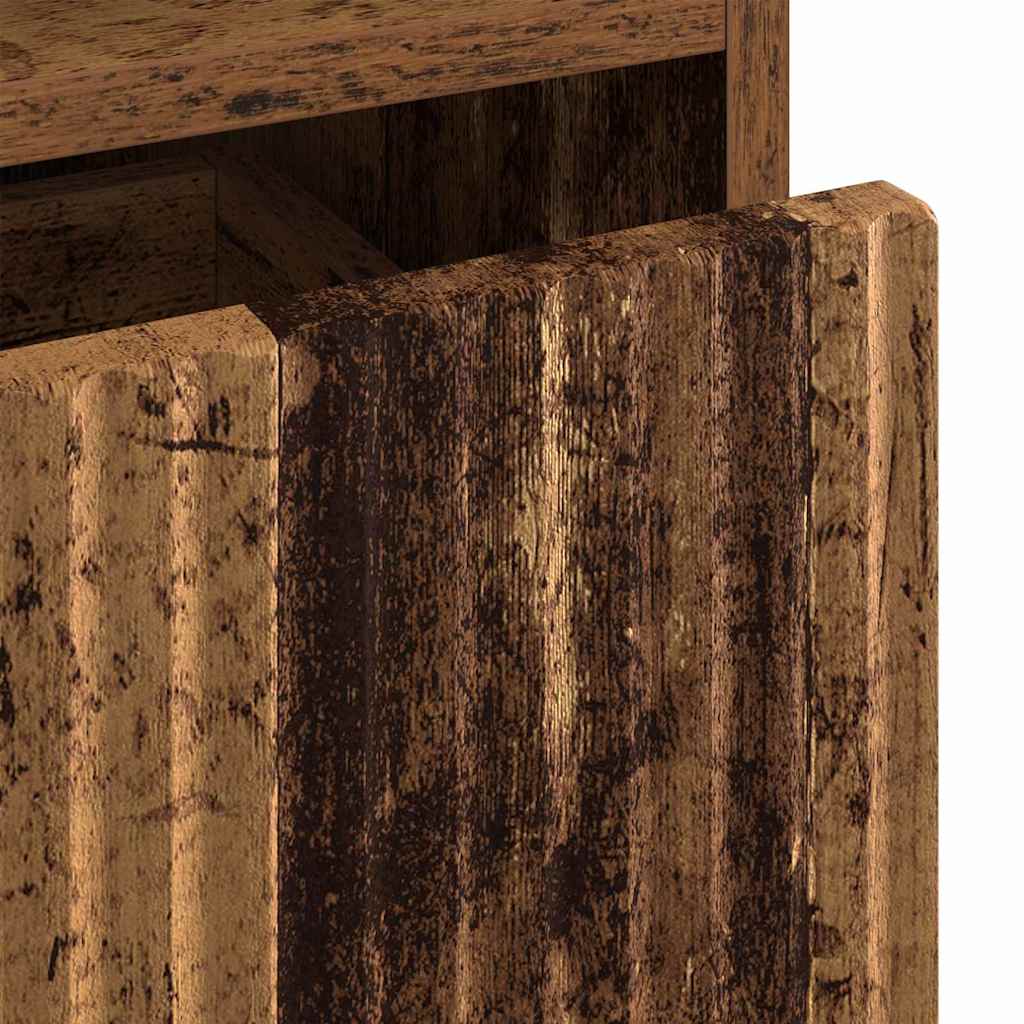 Mesas de cabeceira 2 pcs Madeira antiga 49 x 36 x 61 cm
