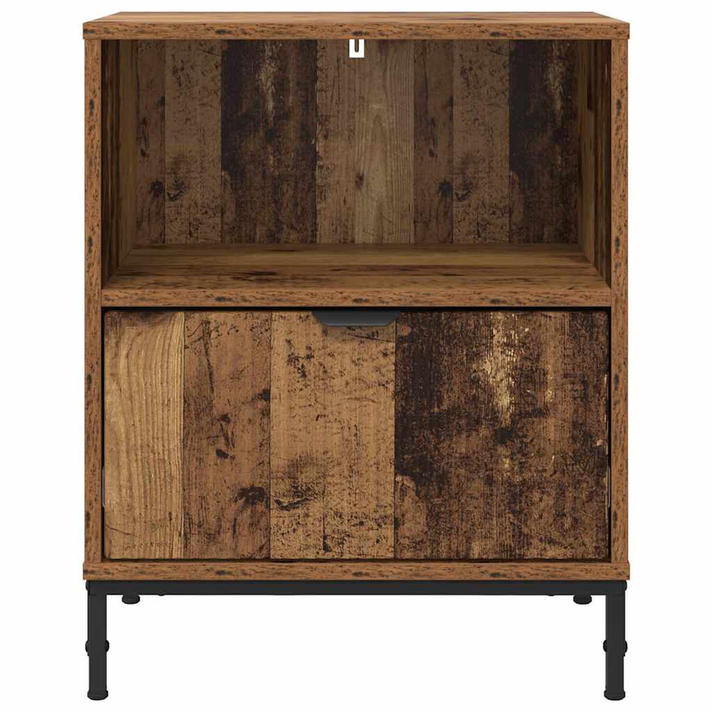 Mesas de cabeceira 2 pcs Madeira antiga 49 x 36 x 61 cm