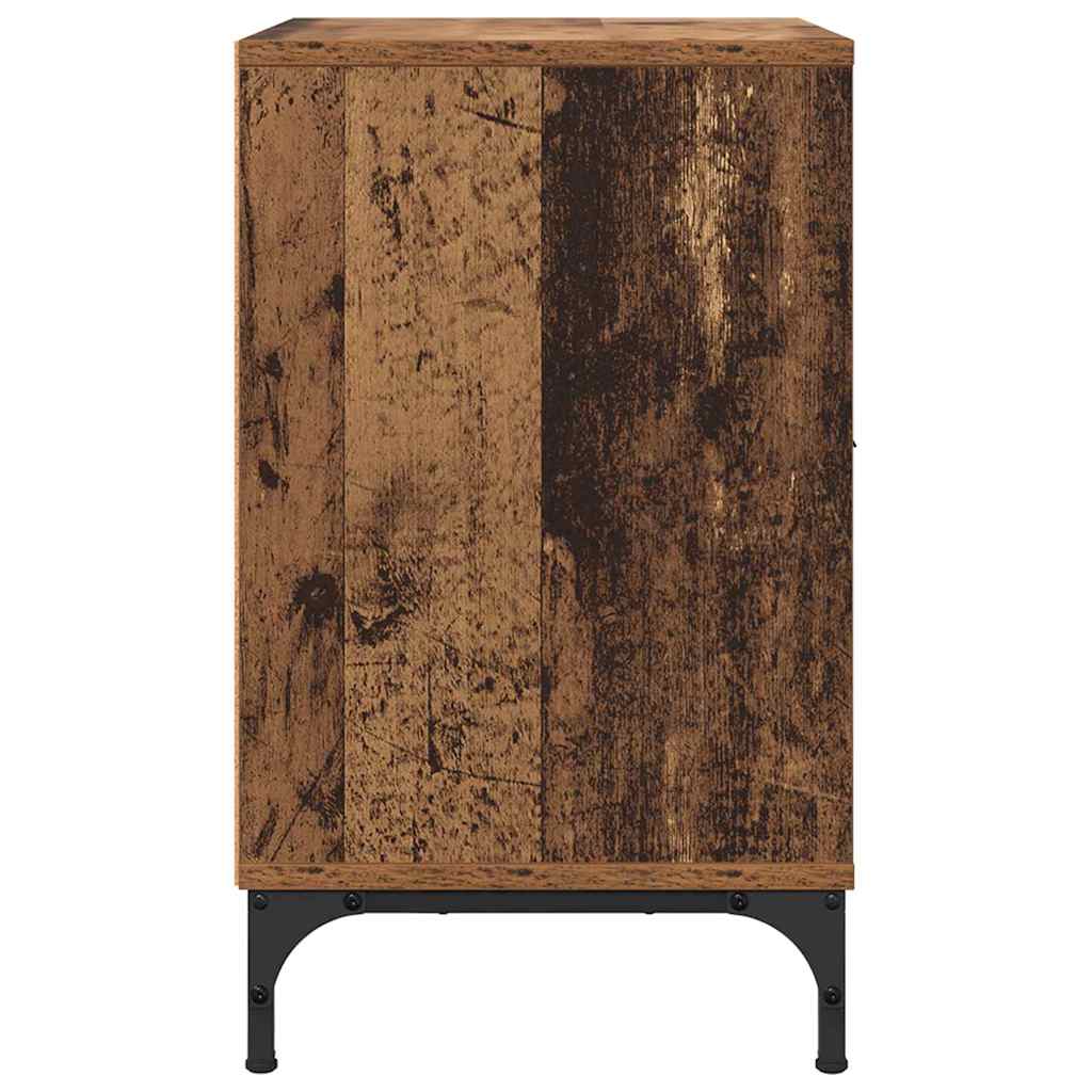 Mesas de cabeceira 2 pcs Madeira antiga 49 x 36 x 61 cm