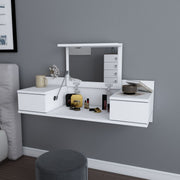 Toucador – 100 cm x 62 cm x 38,9 cm – Branca – Painel de partículas