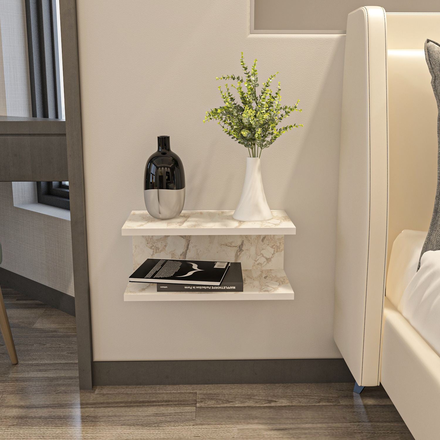 Mesa de Cabeceira – 45cm x 19.6cm x 23.8cm – Éfeso – Aglomerado