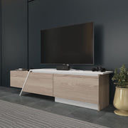 Móvel de TV – 180cm – Branco – MDF