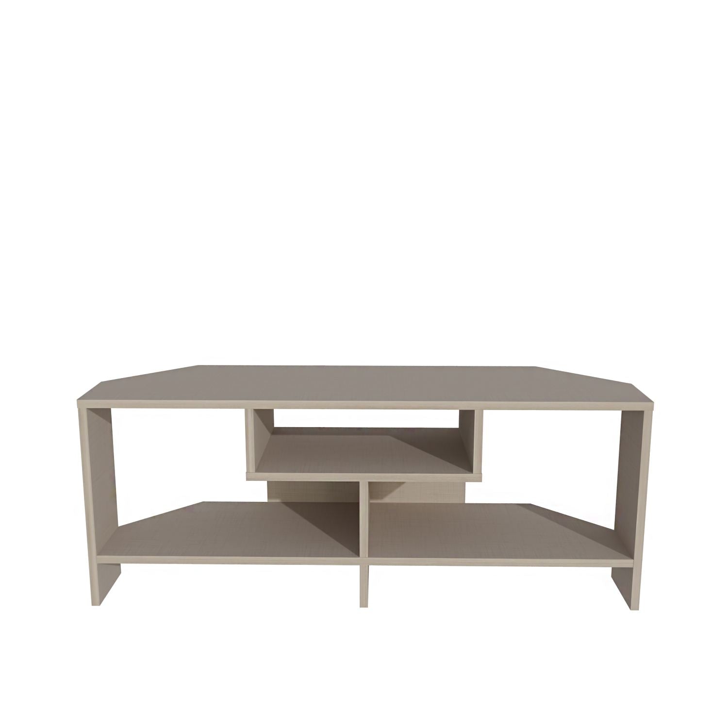 Móvel de TV – 120 cm x 46,8 cm x 35 cm – Bege – MDF revestido de melamina