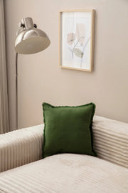 Capa de almofada – 43 x 43 cm – Verde – 100% Poliéster