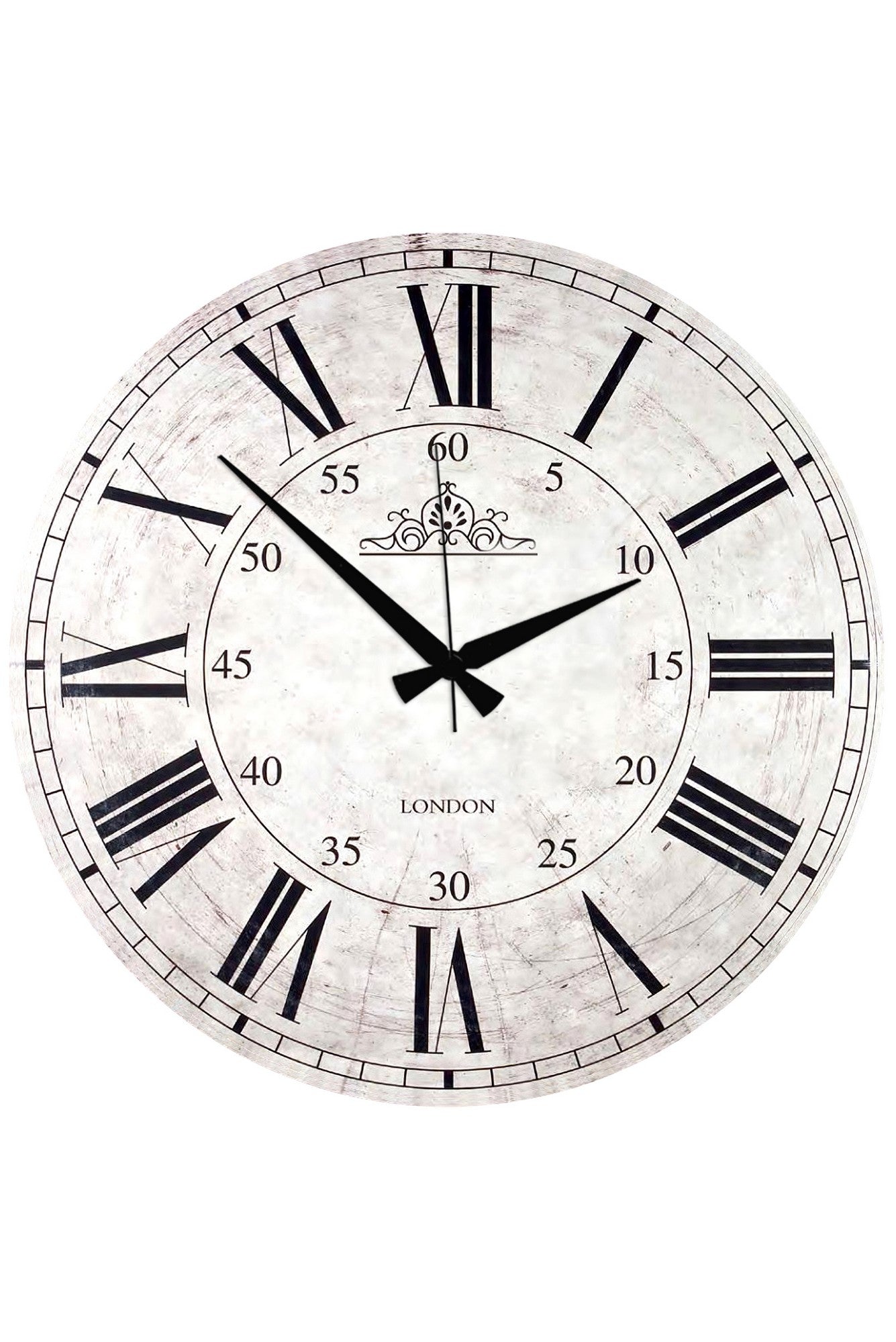 Relógio Decorativo MDF Multicolor 50x50cm - Design Moderno para Decoração de Interiores