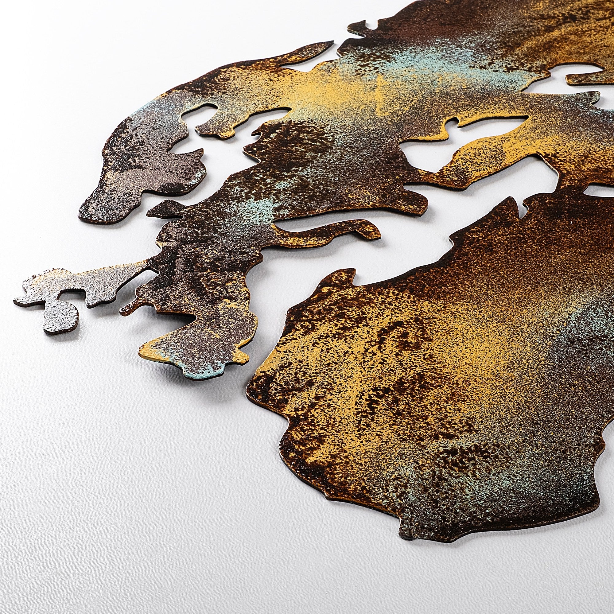 Acessório de parede decorativo – 150 cm x 59 cm – metal