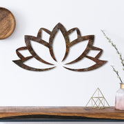 Acessório de parede decorativo – 35 x 60 cm – cor(s) de antiguidade – metal