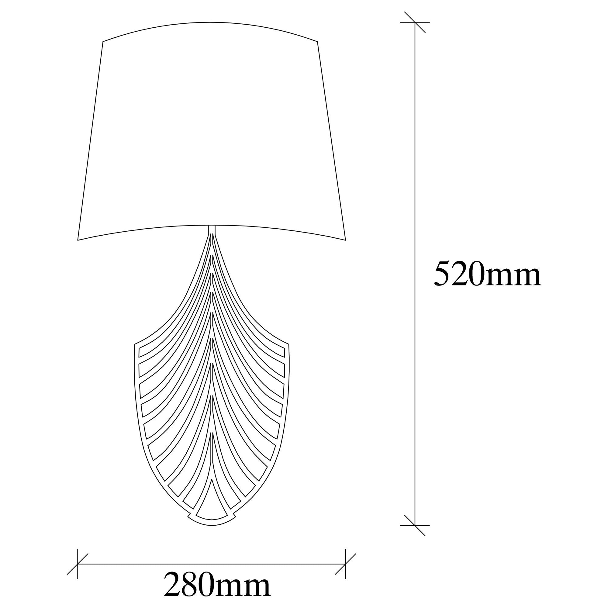 Candeeiro de Parede preta moderna, corpo de metal, 15 x 28 cm, altura 52 cm | Soquete E27, máx. 40 W, design elegante para casa e escritório | Classificação IP20