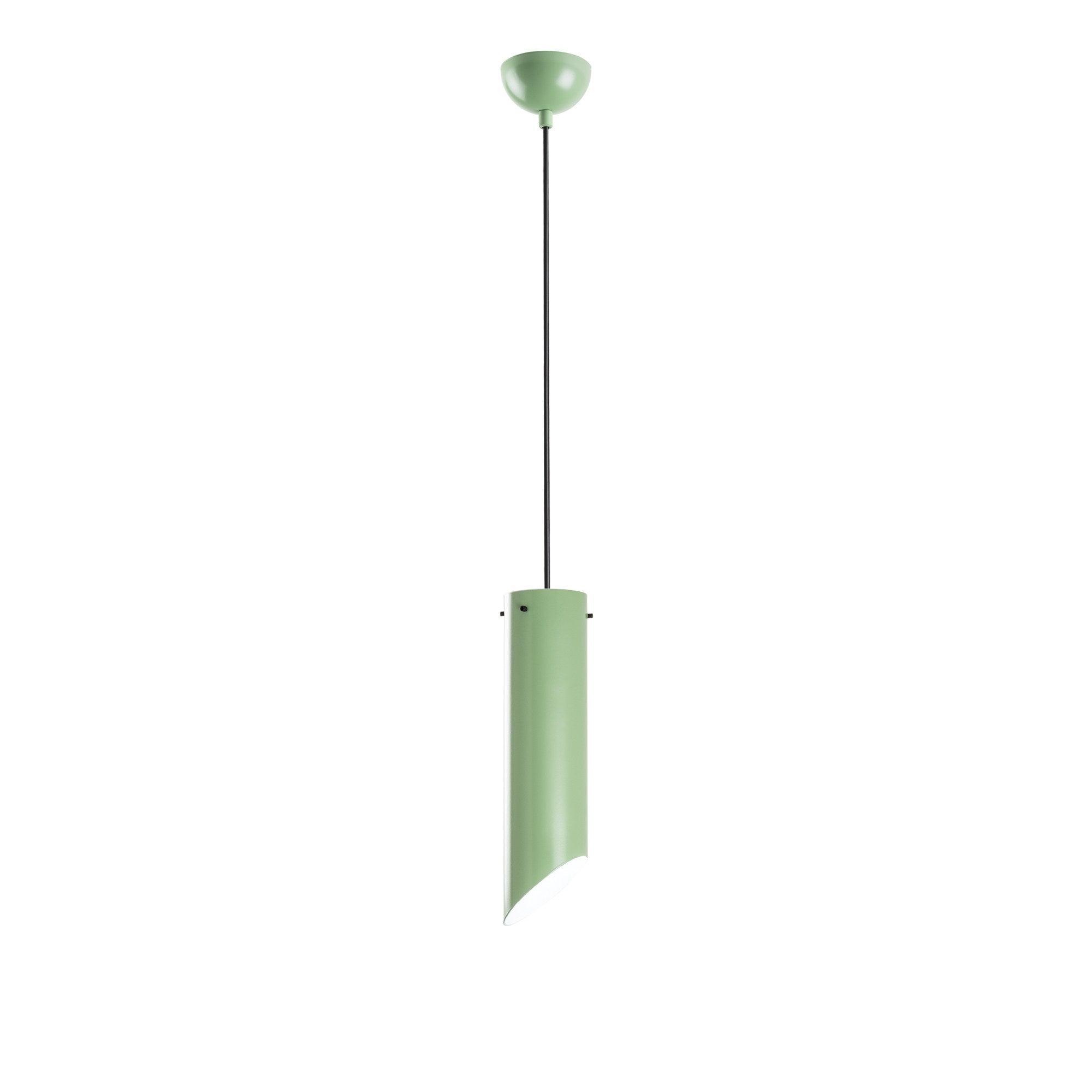 Candeeiro de Teto de metal – altura ajustável 37-114 cm – cor menta