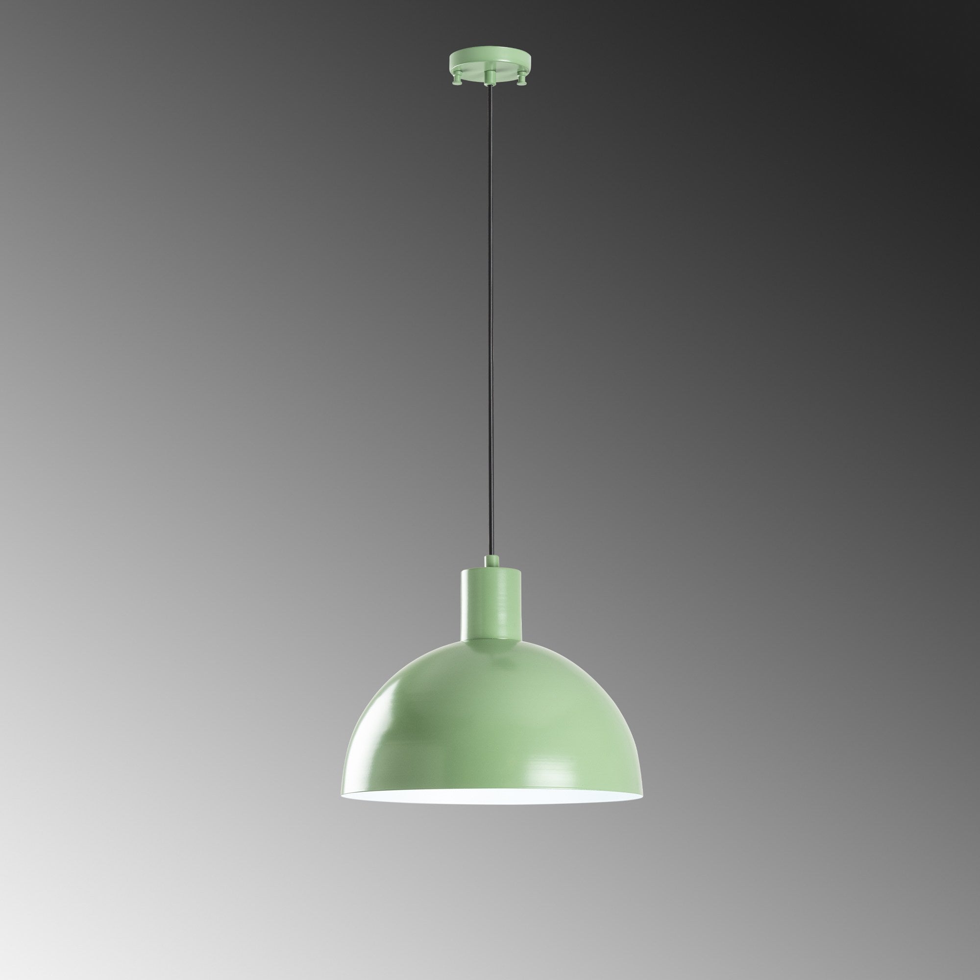 Candeeiro de Teto – 28 a 117 cm – Menta – Metal