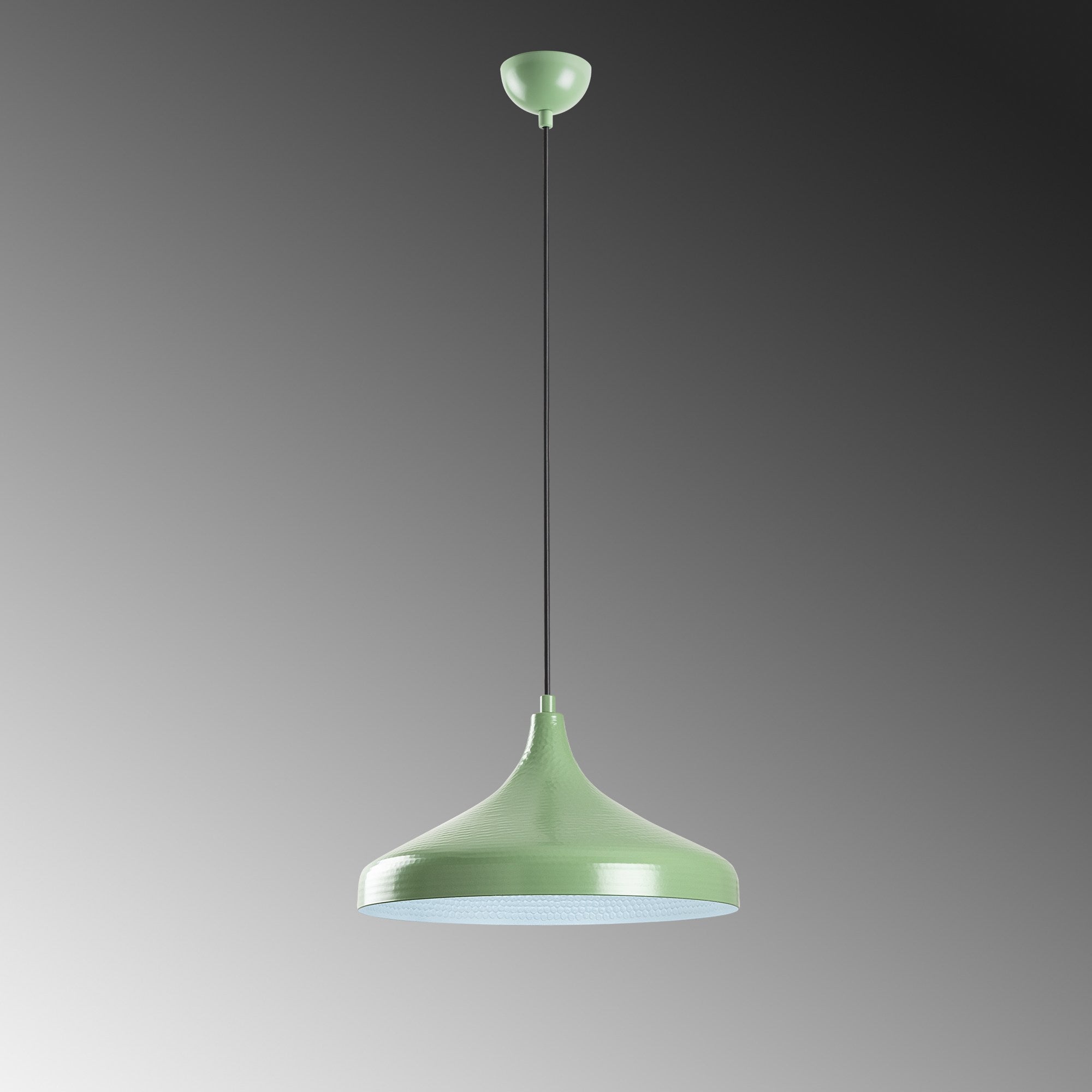 Candeeiro de Teto elegante – 22 a 118 cm – Menta – Metal