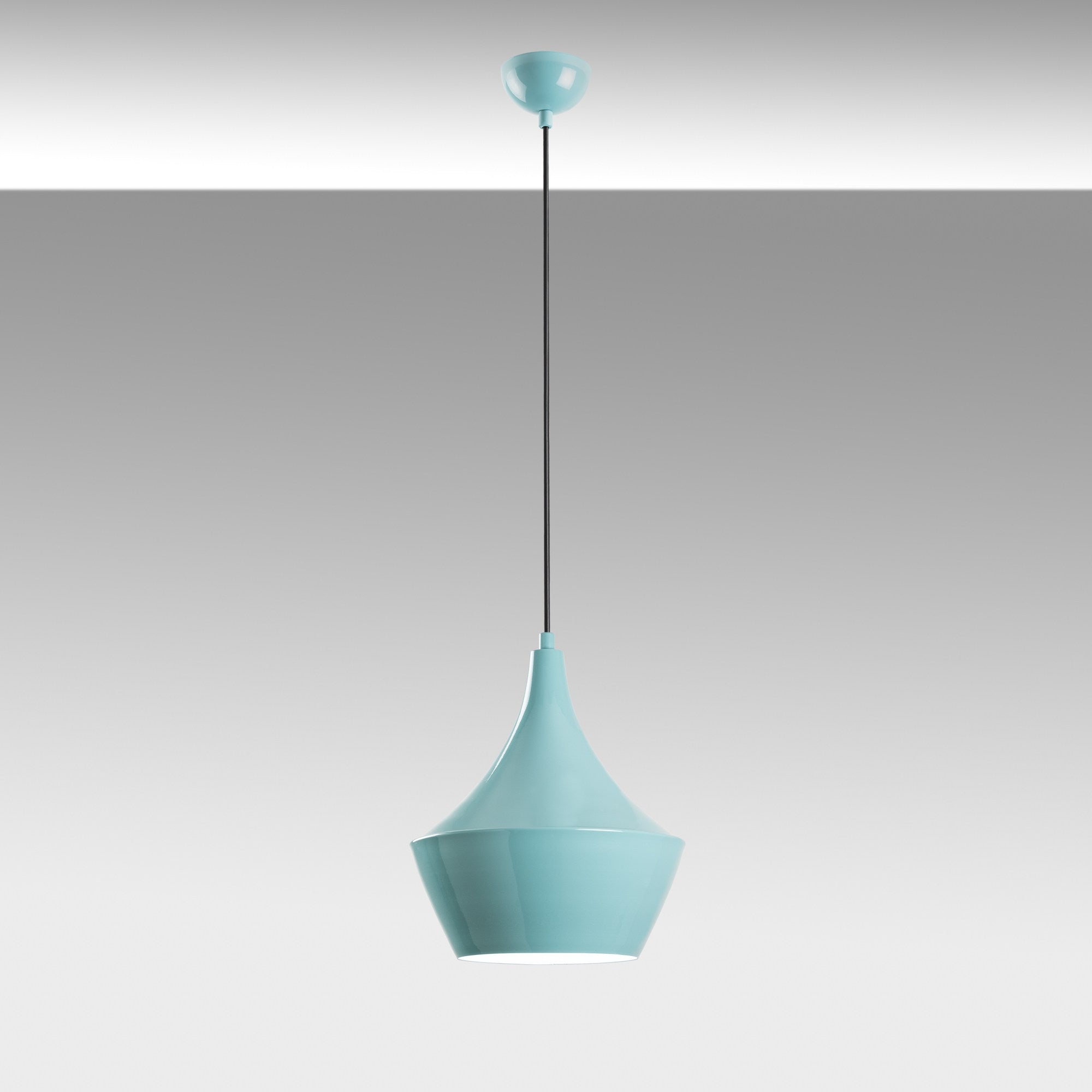 Candeeiro de Teto de metal – Ø23 cm – turquesa