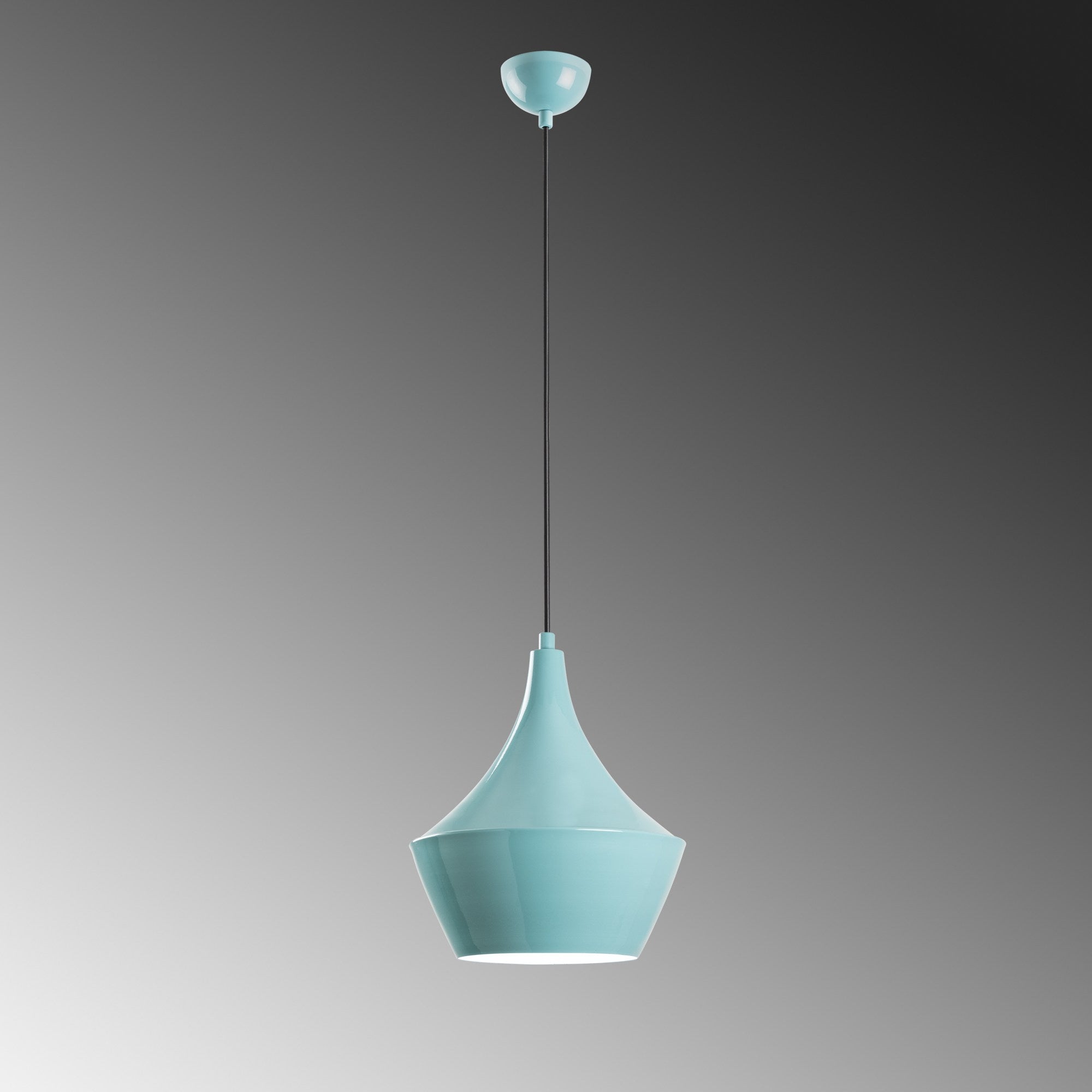 Candeeiro de Teto de metal – Ø23 cm – turquesa