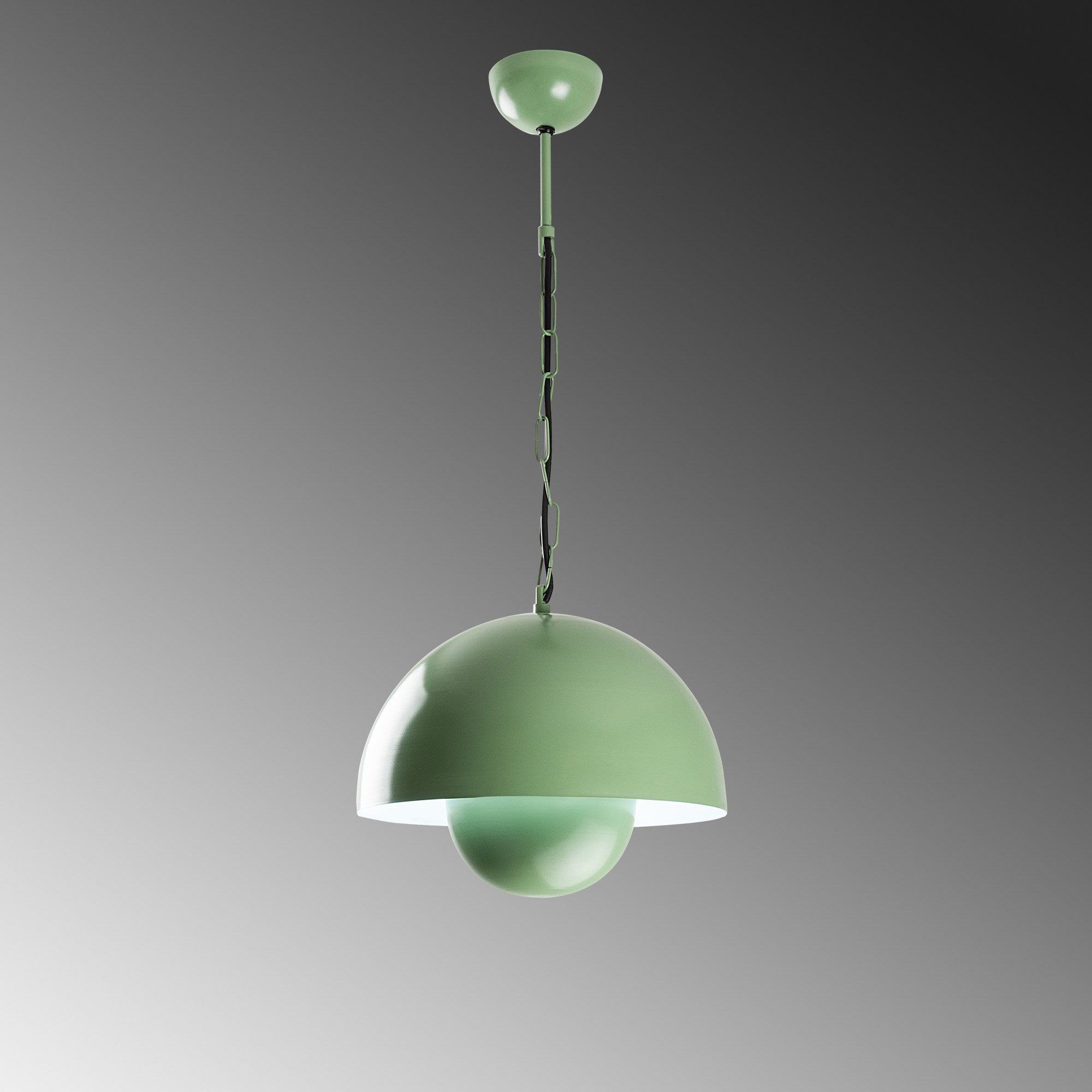 Candeeiro de Teto de Metal – Ø30 cm – Menta