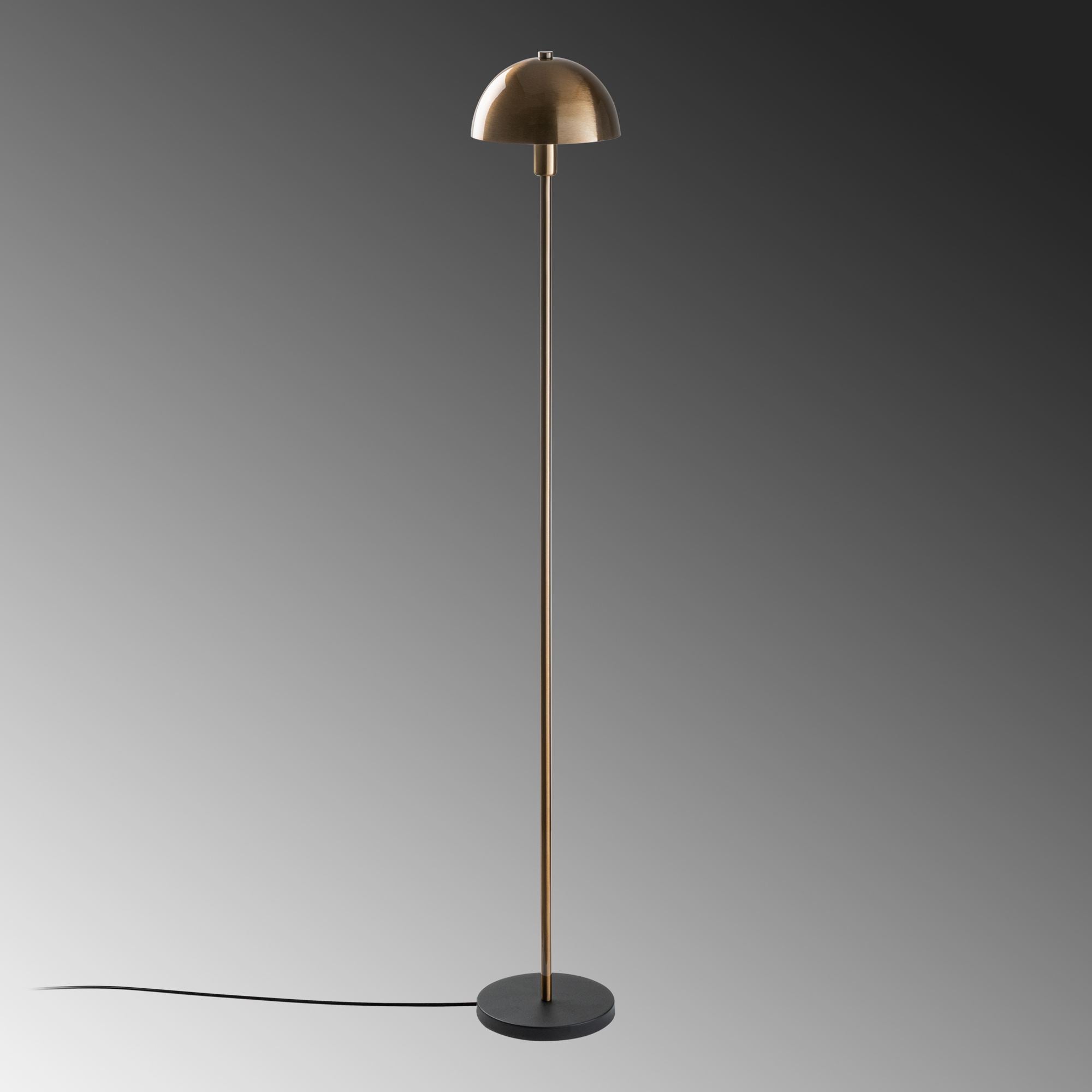 Candeeiro de Pé – 20 x 20 x 140 – Ouro Antiguo – Metal