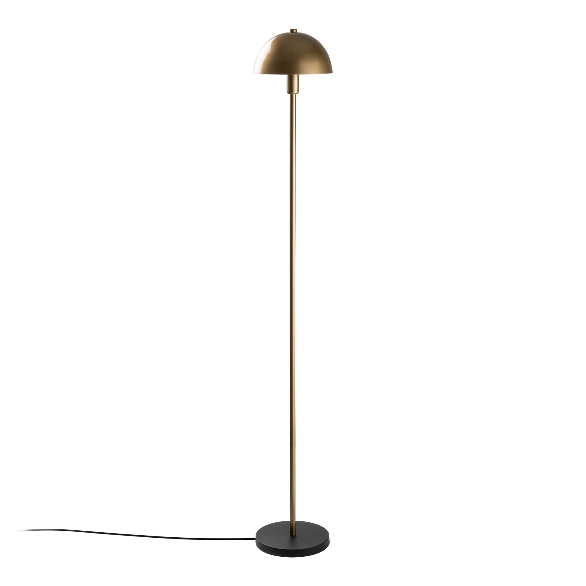Candeeiro de Pé em Metal – 20 x 20 x 140 cm – Dourado
