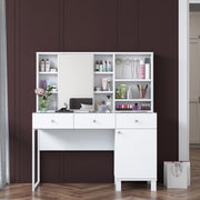 Toucador em MDF – 120cm x 136,8cm x 40cm – Branco – MDF