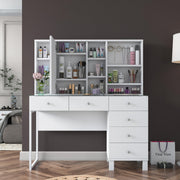 Toucador – 120 cm x 136,8 cm x 40 cm – Branco – Aglomerado