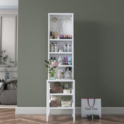 Toucador – 35cm x 141.8cm x 40cm – Branco – Aglomerado
