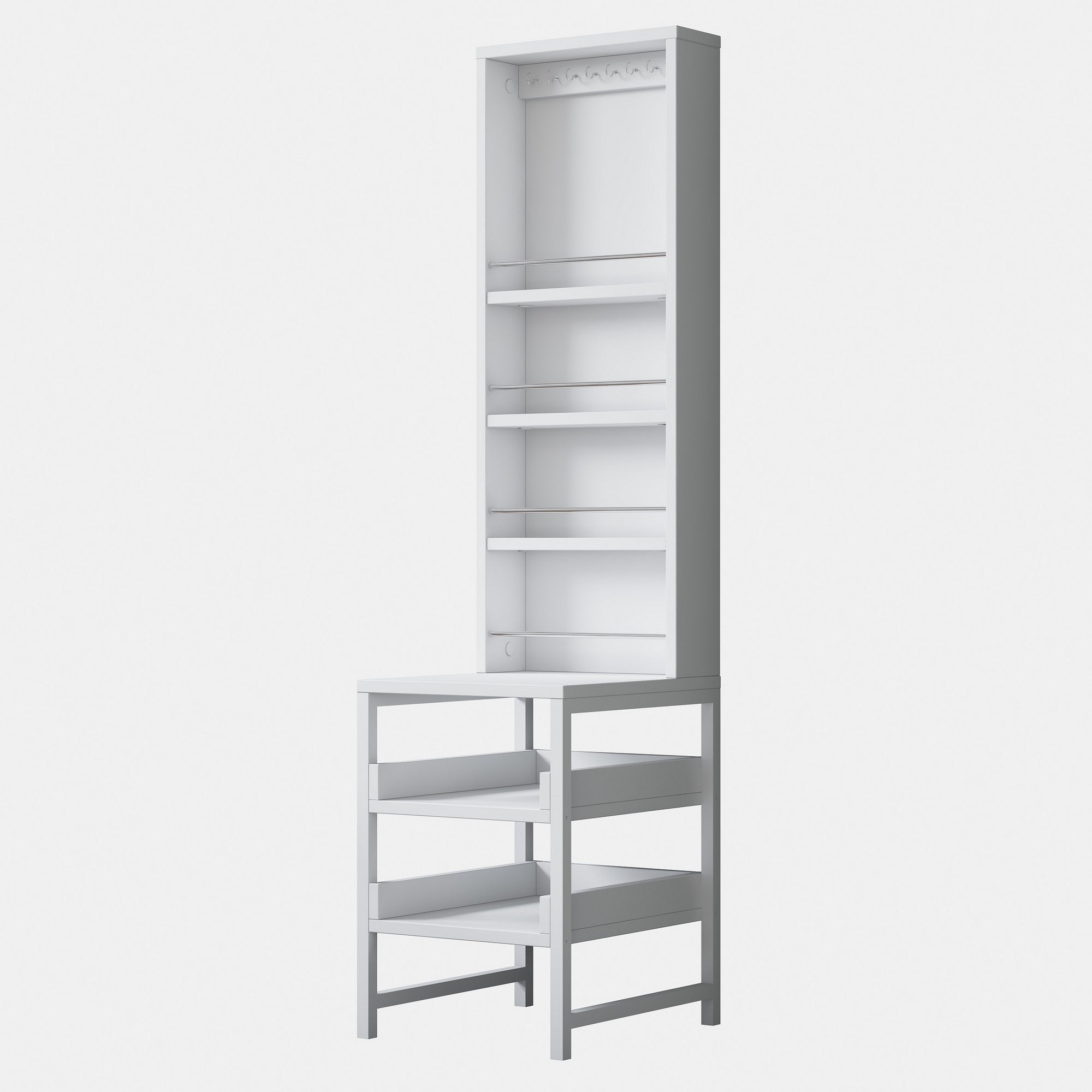 Toucador – 35cm x 141.8cm x 40cm – Branco – Aglomerado